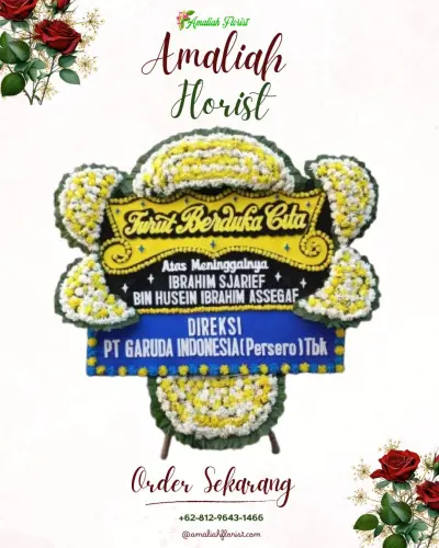 Papan Bunga Duka di Masale